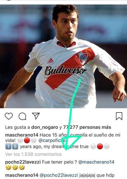 La broma de Lavezzi