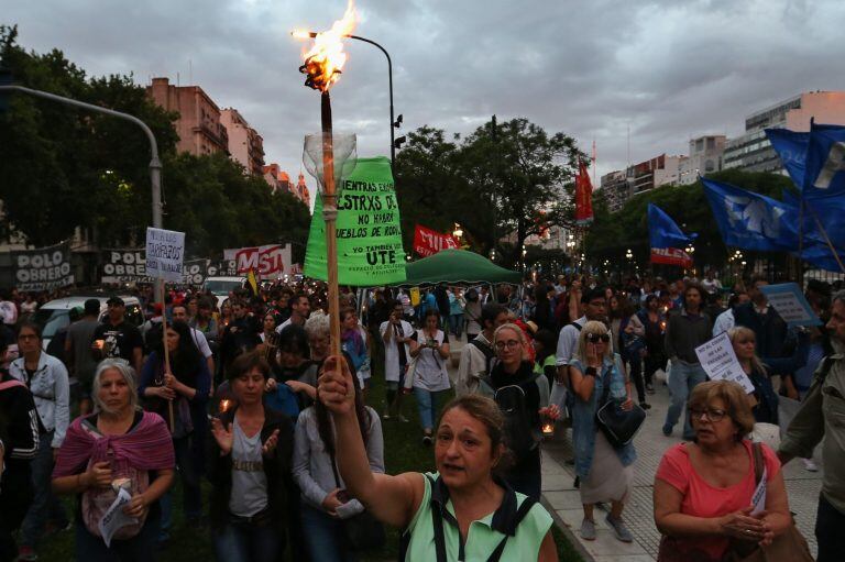 Marcha de antorchas (imagen ilustrativa)