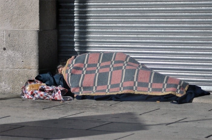 Personas en situación de calle.