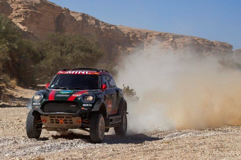 Orly Terranova (Mini) fue 10° en la etapa y en la general se mantiene quinto, ahora a 15 minutos del local Yazeed Al Rajhi (Toyota), que lo precede en el clasificador.