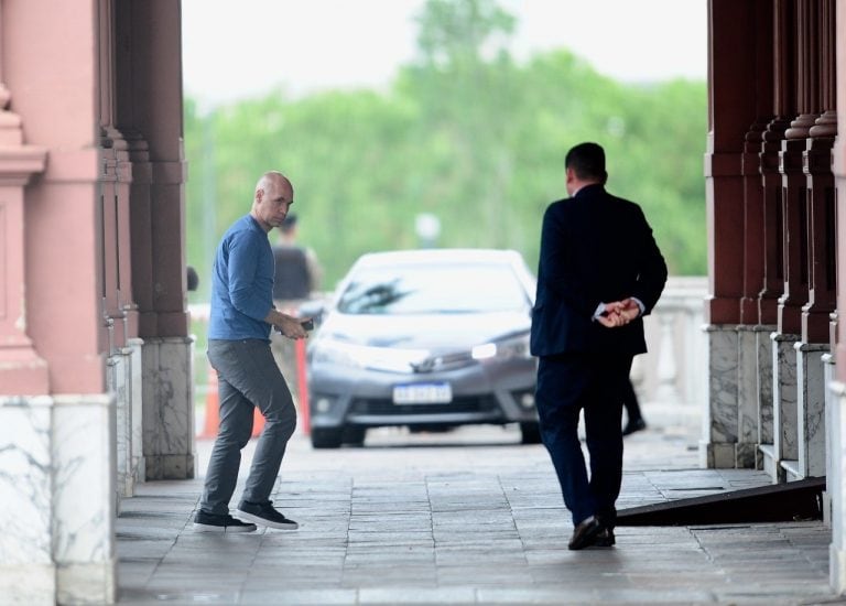 Mauricio Macri y la cúpula del oficialismo se reúnen en Casa Rosada. (Clarín)