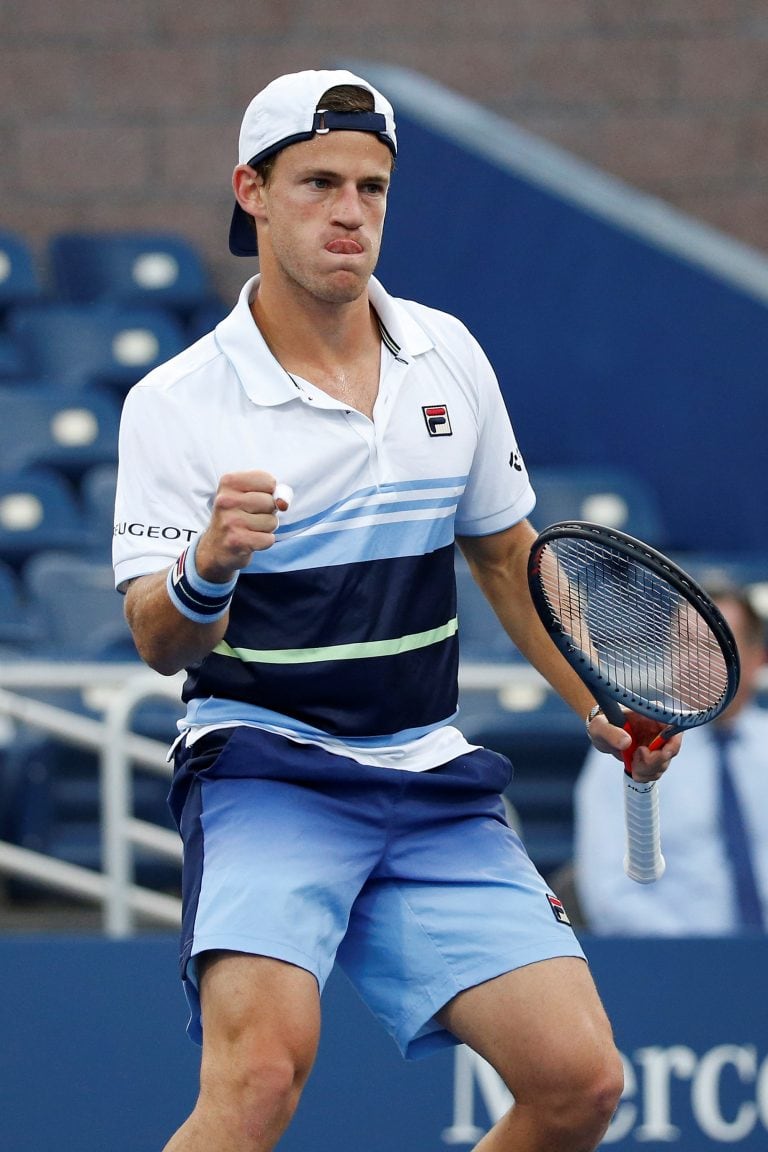 Diego Schwartzman está en octavos de final. (AP Photo/Jason DeCrow)