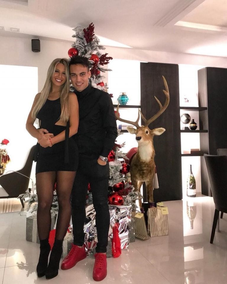 Lautaro Martínez y Agustina Gandolfo (Instagram/ lautaromartinezz10)