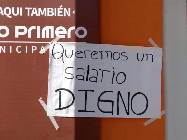 Conflicto salarial Rio Primero