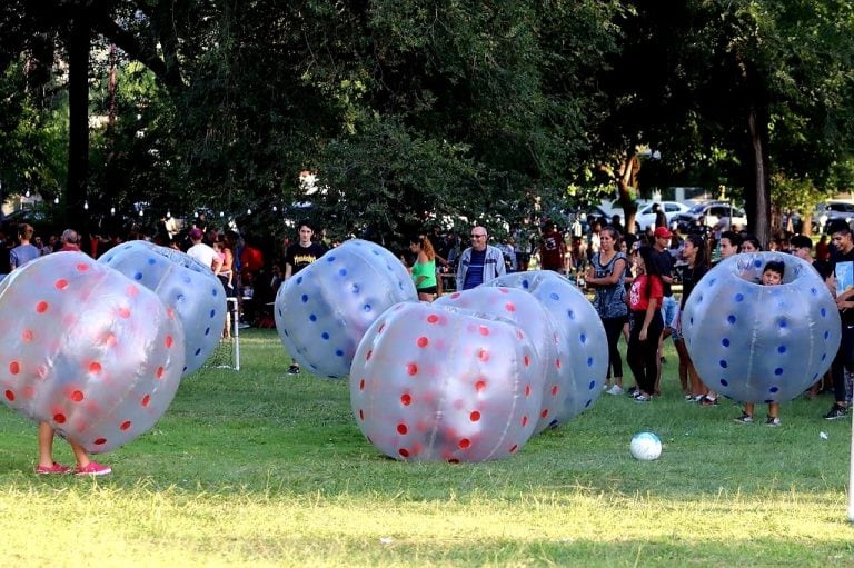 "Family Game" con juegos entretenidos para toda la familia. (Foto: Municipal).