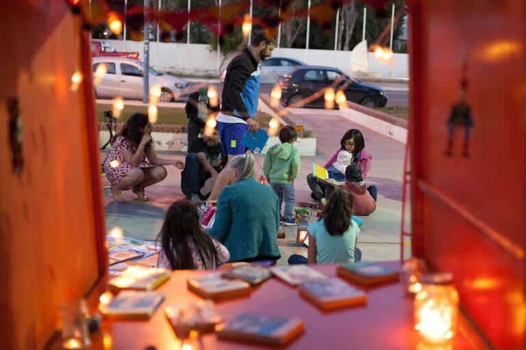 BiblioCleta en Rada Tilly