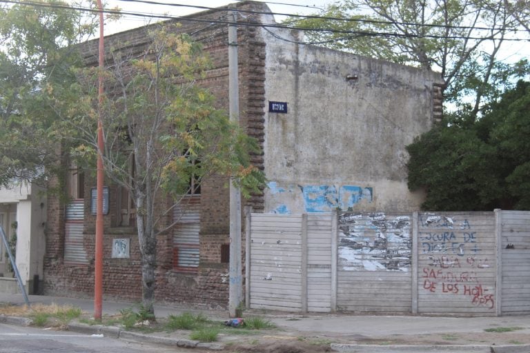 Esquina de 9 de Julio y Brown donde se fundó el Club Sporting