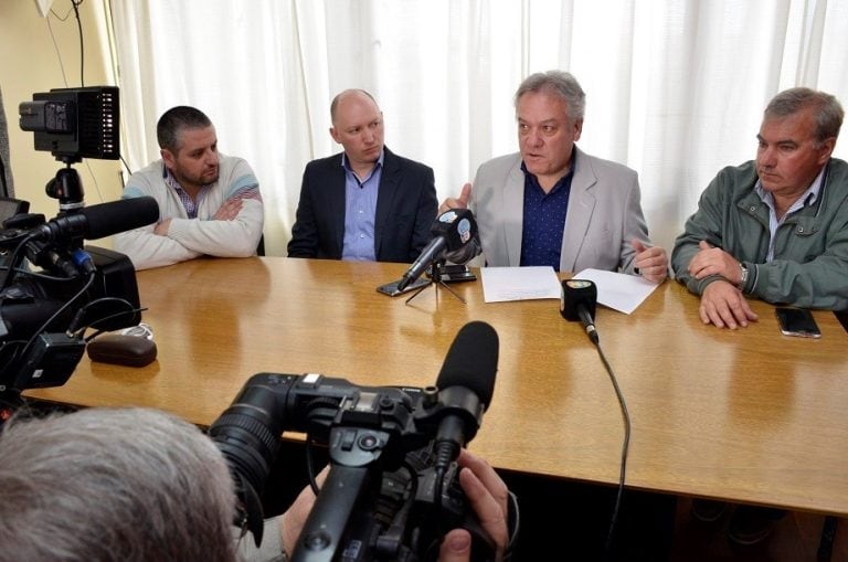 El ministro Borthiry, en el anuncio del evento (Gobierno de La Pampa)