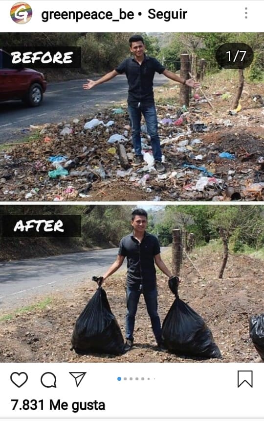 Trashtag Challenge
Crédito: Instagram