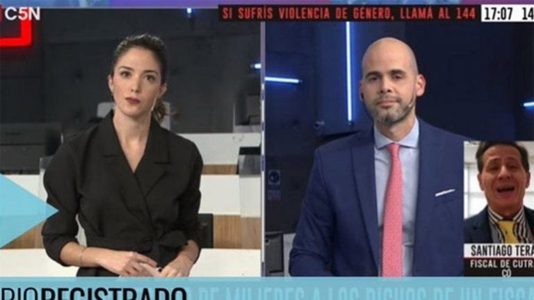 Fuerte rechazo al fiscal neuquino por la agresión a una periodista de C5N