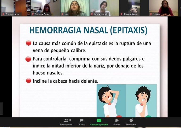 Capacitación Online de la Dirección de Deportes de Tres Arroyos y el Centro Municipal de Salud