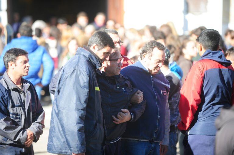 persecución con la policía en San Miguel del Monte (Foto: Luciano Thierberger)