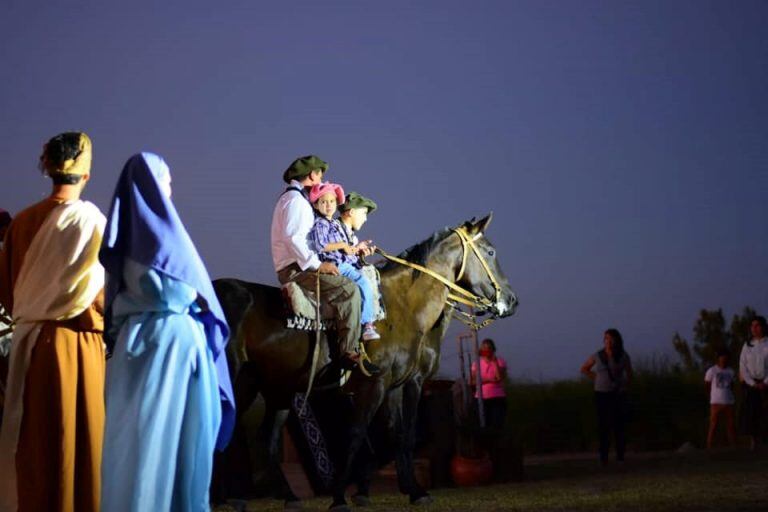 Pesebre Viviente en Miramar de Ansenuza