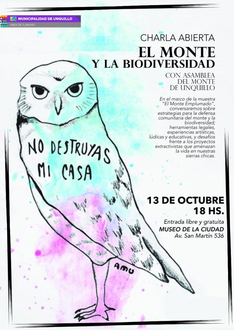 Charla Abierta "El Monte y la Biodiversidad".