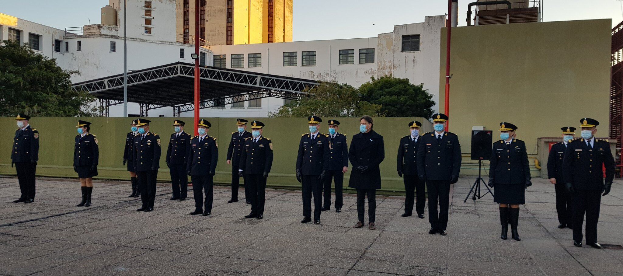 La Jefatura Policial también conmemoró el 20 de Junio.