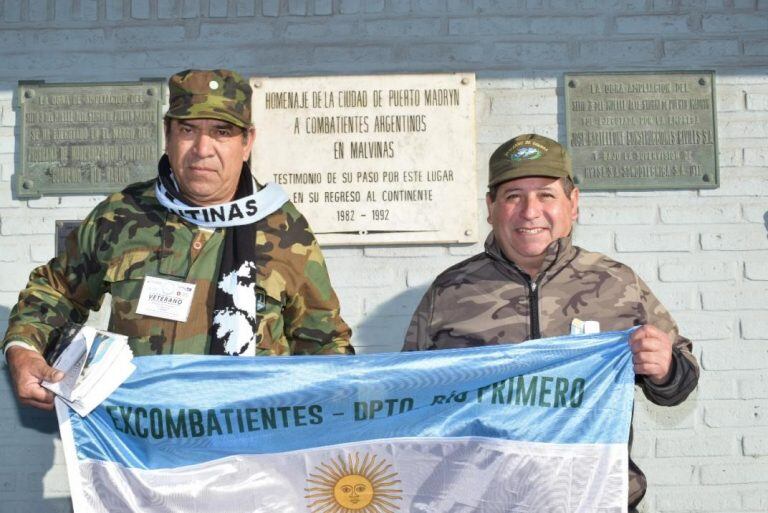 Homenaje "El Día que Madryn se quedó sin pan". Fotos: Gentileza Casa del Veterano de Guerra.