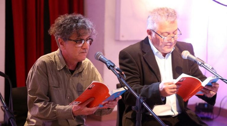 Lopardo, durante el acto de premiación de la Fiesta del Cigomático Mayor en Casa de La Pampa, en Buenos Aires (Gobierno de La Pampa)