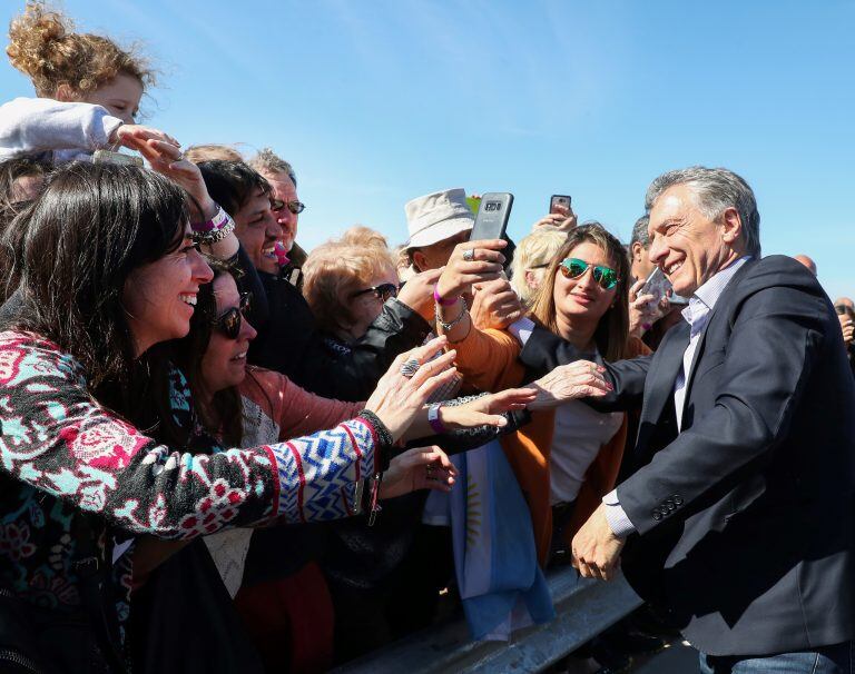 Macri en Pergamino. (Presidencia)