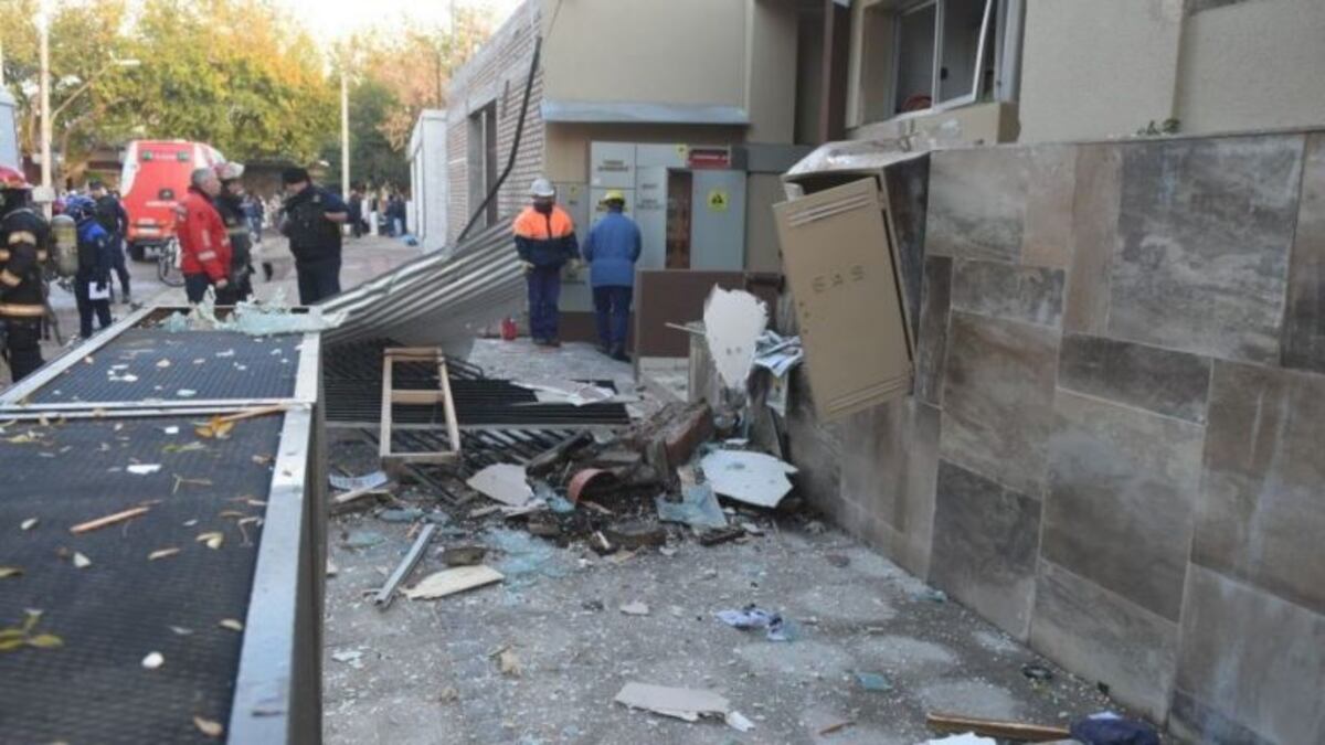 Así rescataron a los heridos tras la explosión en Guaymallén