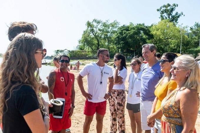 Adán Bahl habilitó el balneario municipal