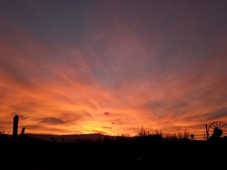 Atardecer en Mendoza