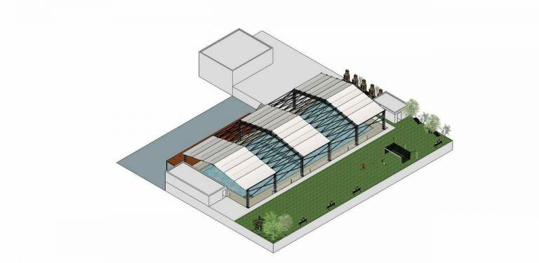 Proyecto pileta Deportivo Alberdi 2