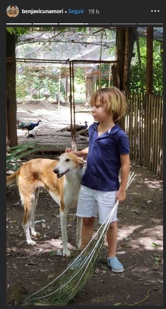 La primera foto pública de la China Suárez con los hijos de Vicuña y Pampita