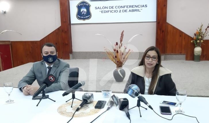 La Ministra de Seguridad y el Jefe de Policía (El Independiente)