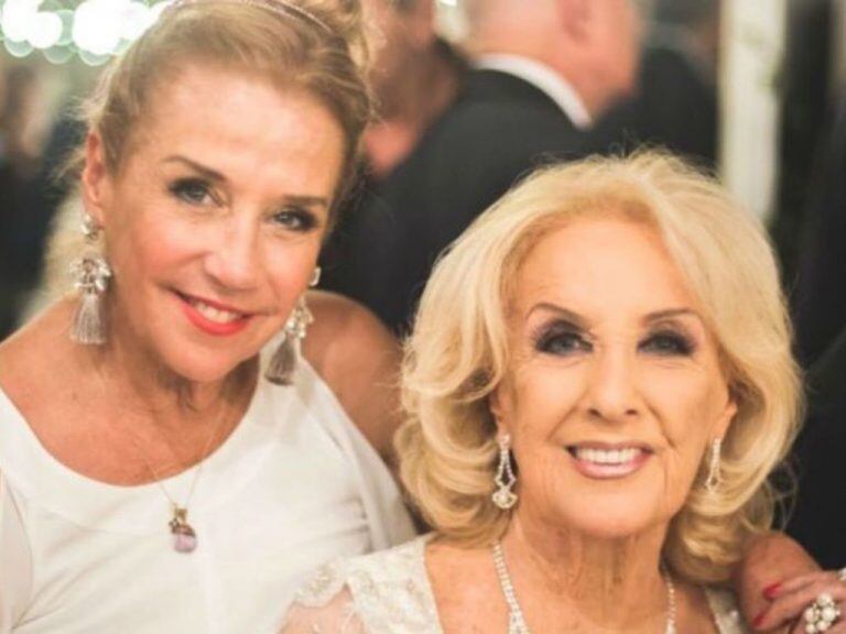 Marcela Tinayre y Mirtha Legrand.