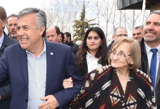 Cornejo y su mamá, Ramona Neila.