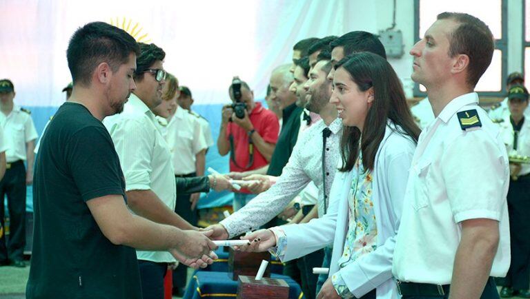 Escuela de Aprendices en Puerto Belgrano
Foto: Gaceta Marinera