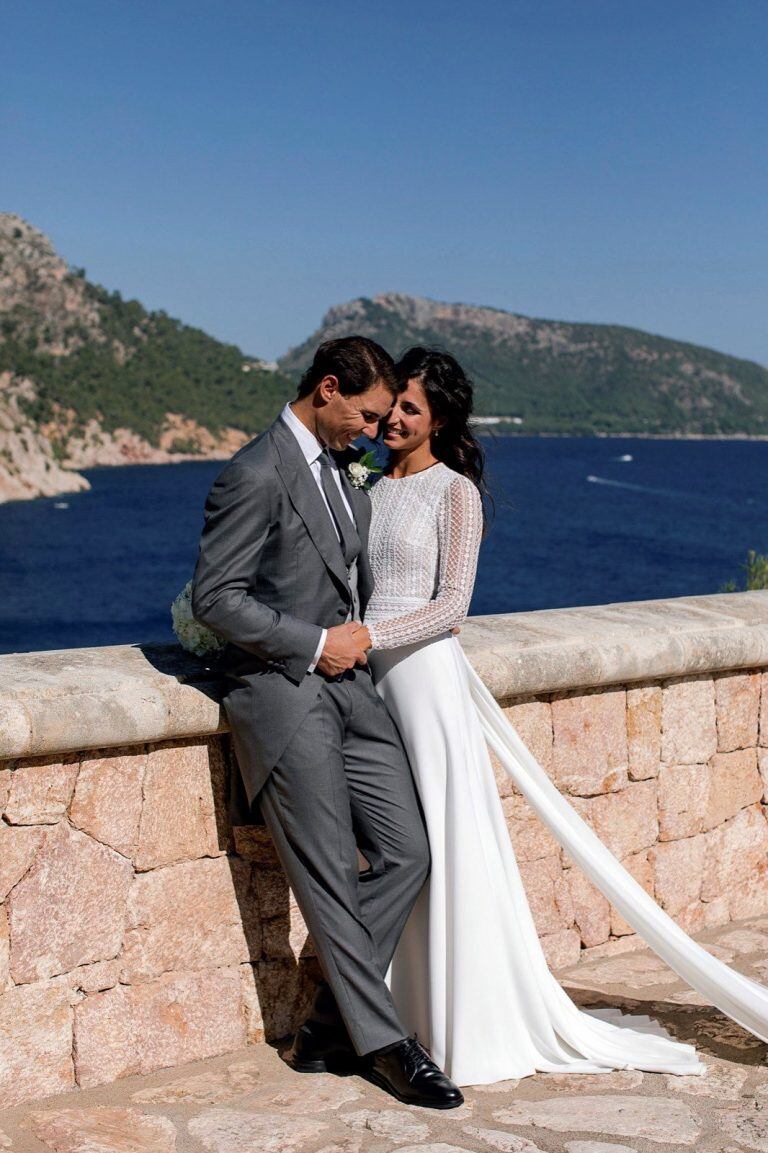 Rafa Nadal y Francisca Perelló. Foto: EFE/EPA.