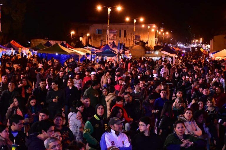 Hubo una feria artesanal y comercial a lo que se sumó el show con artistas locales