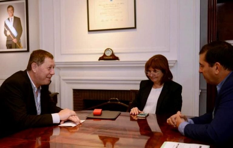 Orlando Belli se reunió con Patricia Bullrich.