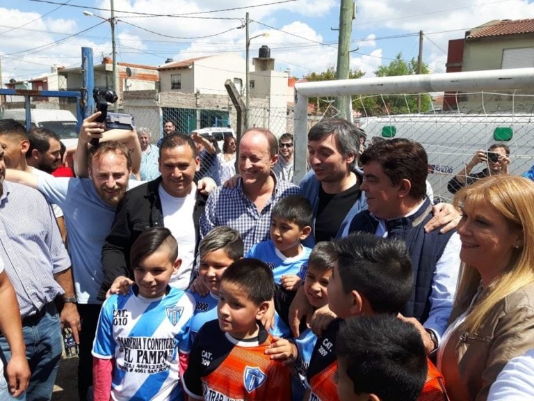 Máximo Kirchner encabezó el homenaje a ocho años de la muerte del ex presidente (Foto: Unidad Ciudadana)