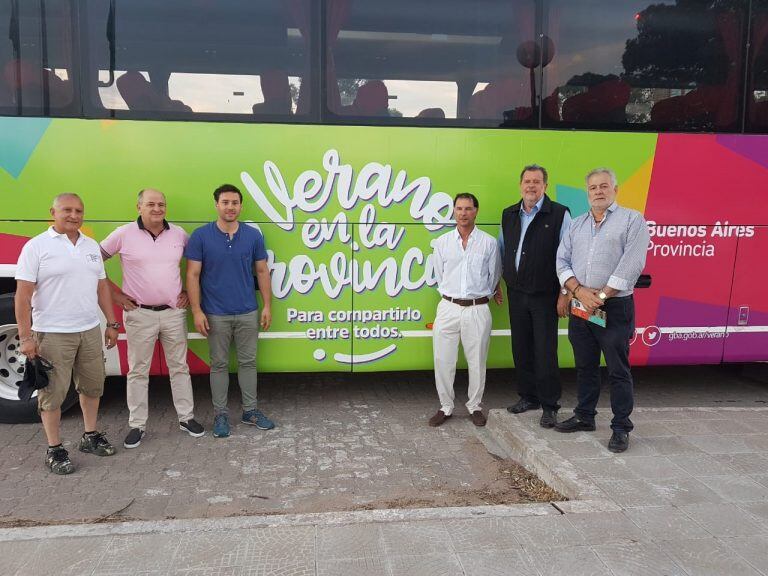 Arribó el Bus Turístico a Pehuen Co