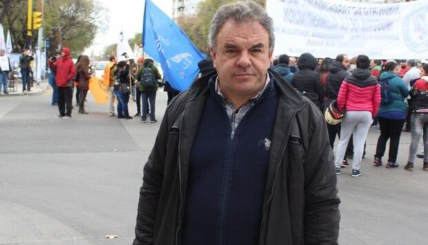 Ricardo Bertero, secretario general del Sindicato de Trabajadores de la Industria de la Alimentación de San Rafael.