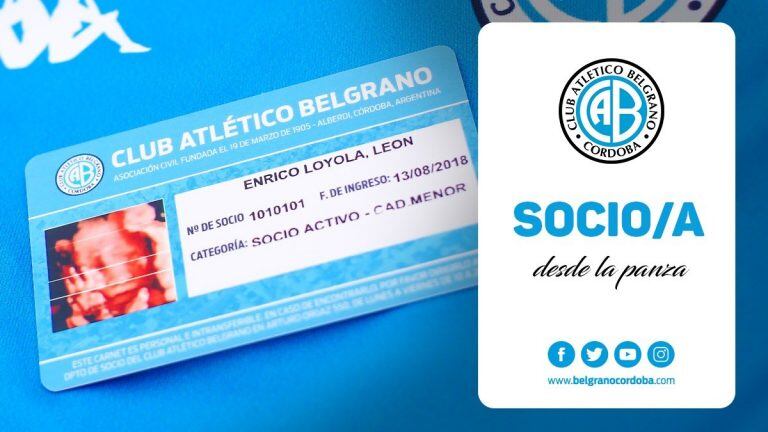 La acción de Belgrano para los futuros Piratas: toda la semana podrán hacerlos socios en forma gratuita.