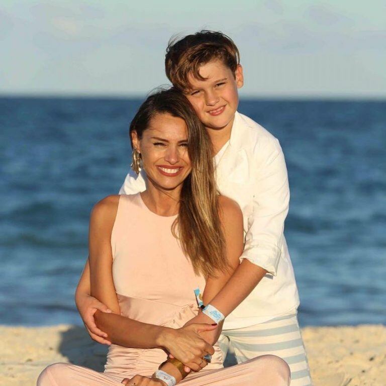 Bautista Vicuña, el hijo de Pampita y Benjamín debutó como modelo (Foto: Instagram)