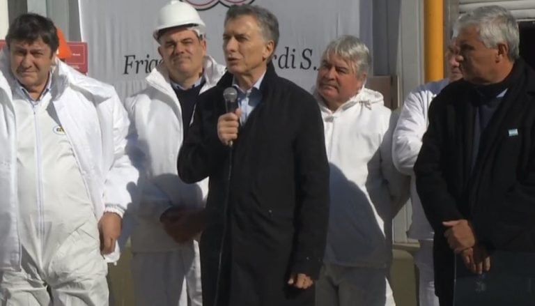 Macri en Oro Verde