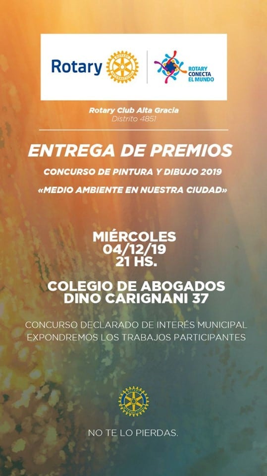 Rotary: entrega de premios