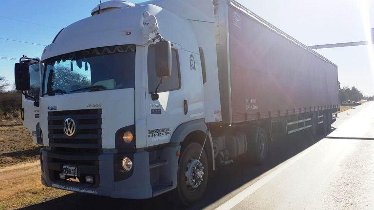 Control de alcoholemia en la Autopista de las Serranías Puntanas.