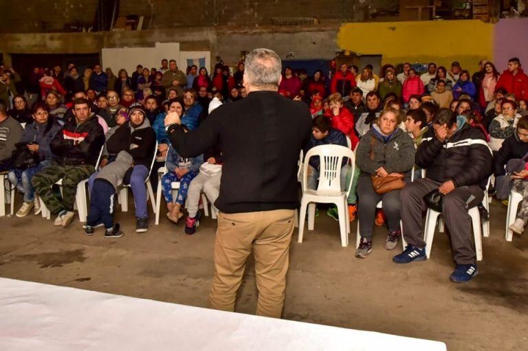 Gustavo Benedetti campaña en El Fuertecito