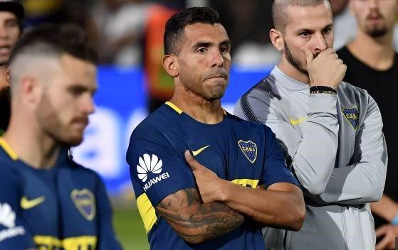 Tevez después de perder la Supercopa