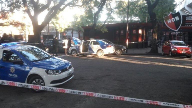 el crimen del "Cuatrerito" ocurrido el 7 de junio de ese año en inmediaciones del estadio de Newell's Old Boys a plena luz del día.