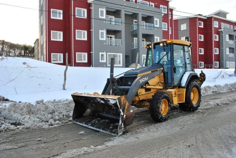 Calles invierno Ushuaia