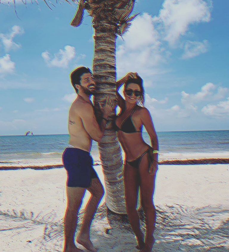 Mónica Ayos y Alejandro Gibeli (Foto: Instagram)