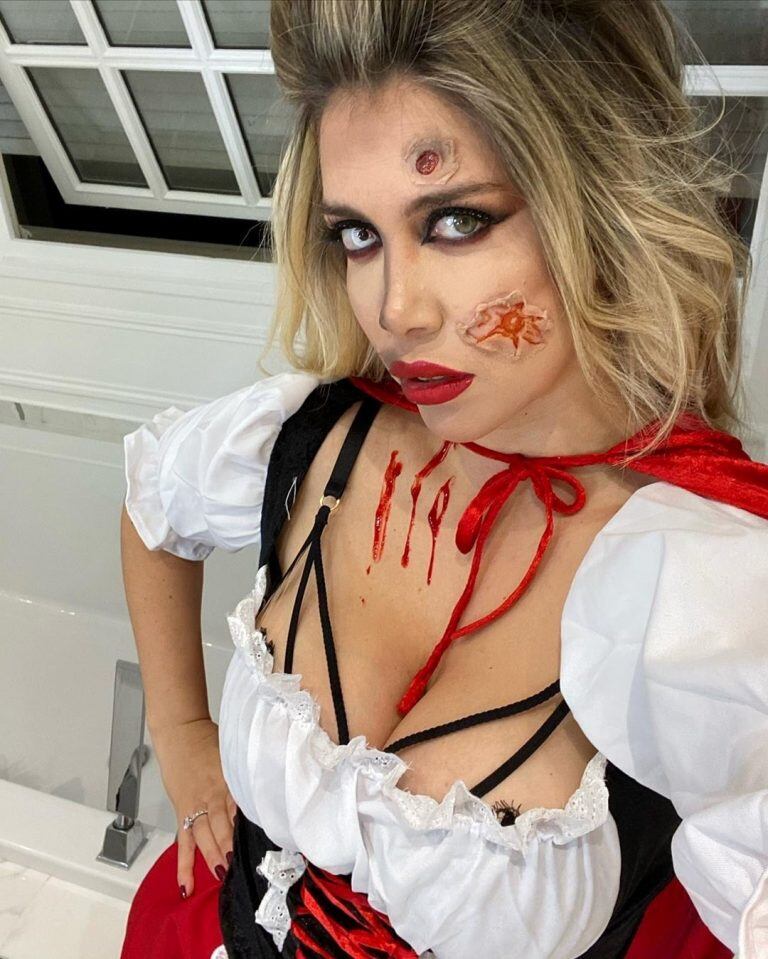 Wanda Nara look Halloween (Instagram/@wanda_icardi)