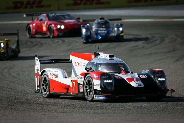 El TS050 Hybrid, victorioso en Bahrein. Fue la última participación del auto en el WEC, debido al cambio reglamentario para el año próximo, con la introducción de los Hypercars.