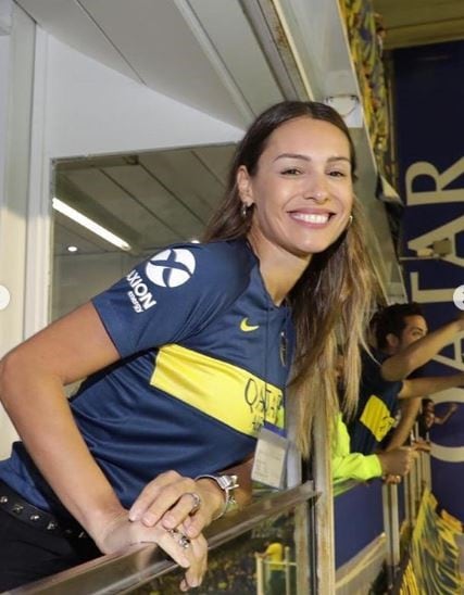 Pampita, de Boca. 